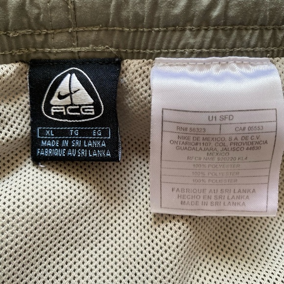 Mens Nike ACG XL mesh lined lightweight Drawstring Athletic Swim Shorts.Sz XL - Picture 12 of 13